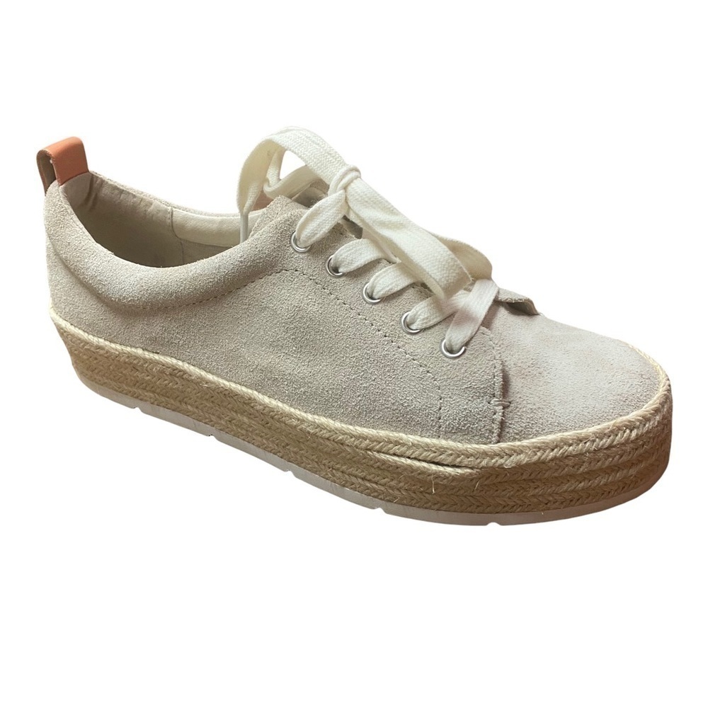 Treasure & Bond Payge Platform Leather Espadrille Lace Up Sneaker Size 9.5M - Picture 7 of 11